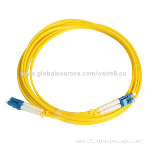 SC/APC-SC/APC SM DX Fiber-optic Patch Cord, OEM and ODM Orders Accepted